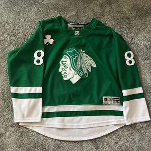 Green Patrick Kane Blackhawks jersey